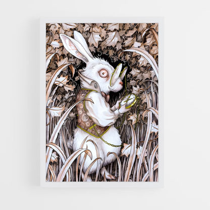 ap-white rabbit-2 cadre Blanc