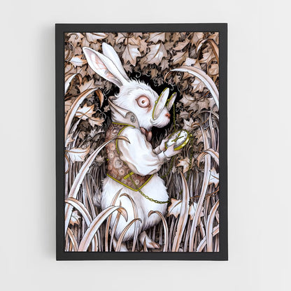 ap-white rabbit-2 cadre Noir