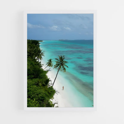 ap-white sand beach-15 cadre Blanc