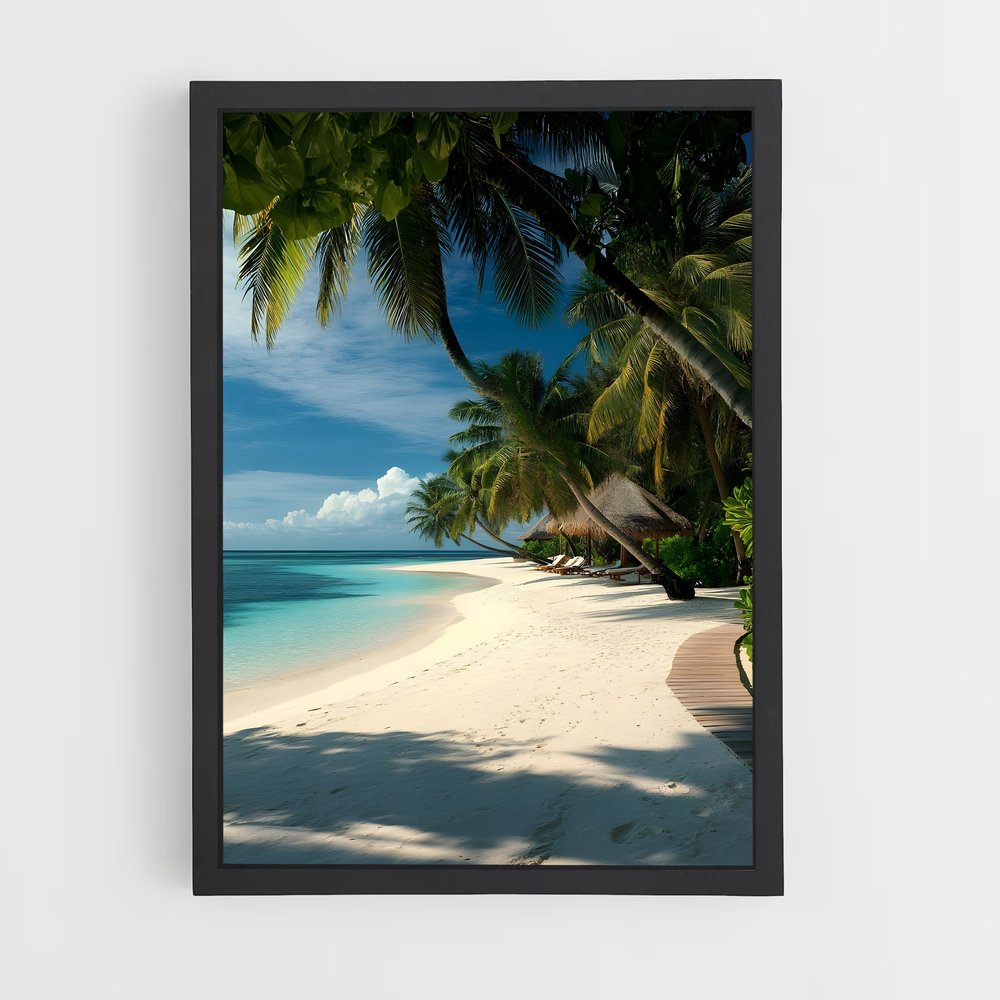 ap-white sand beach-7 cadre Noir