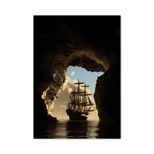 Poster Le Navire des Cavernes