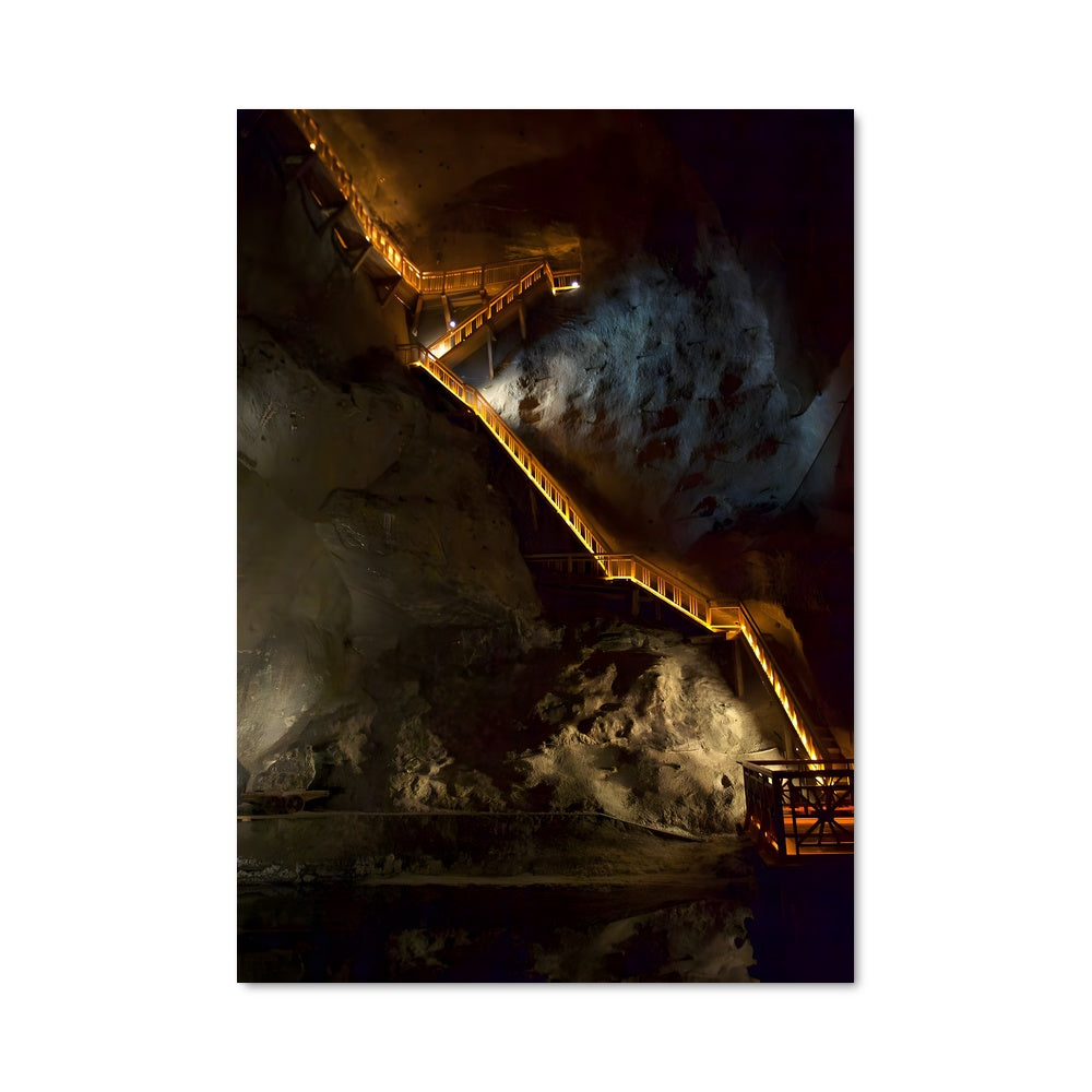 Poster Escaliers Vers L'Inconnu