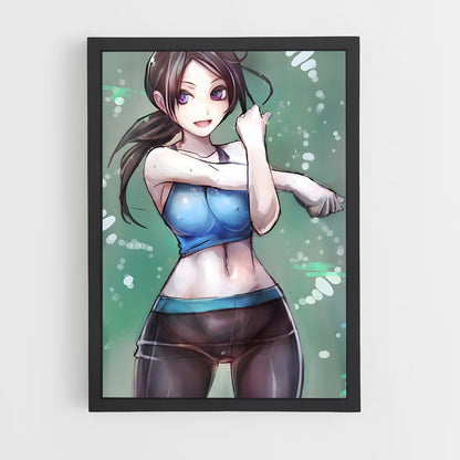 ap-wii fit trainer-1 cadre Noir