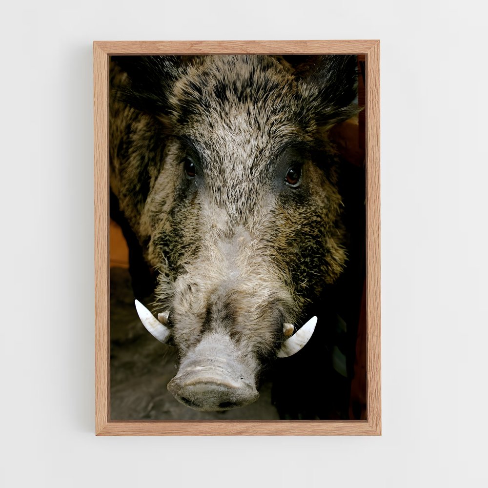 ap-wild boar-3 cadre Bois clair