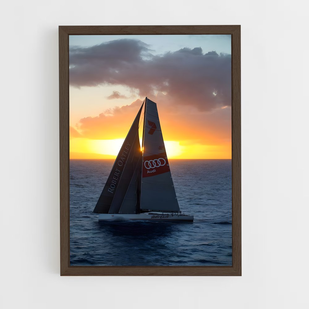 ap-wild oats xi-2 cadre Bois foncé