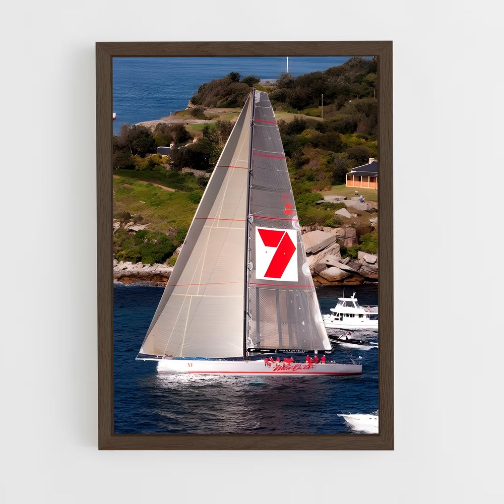 ap-wild oats xi-4 cadre Bois foncé