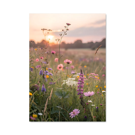 Poster Wildflower field 97403