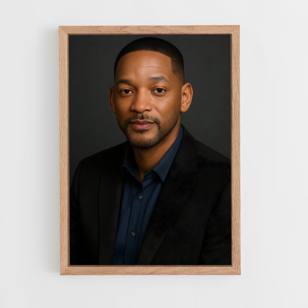 ap-will smith-5 cadre Bois clair