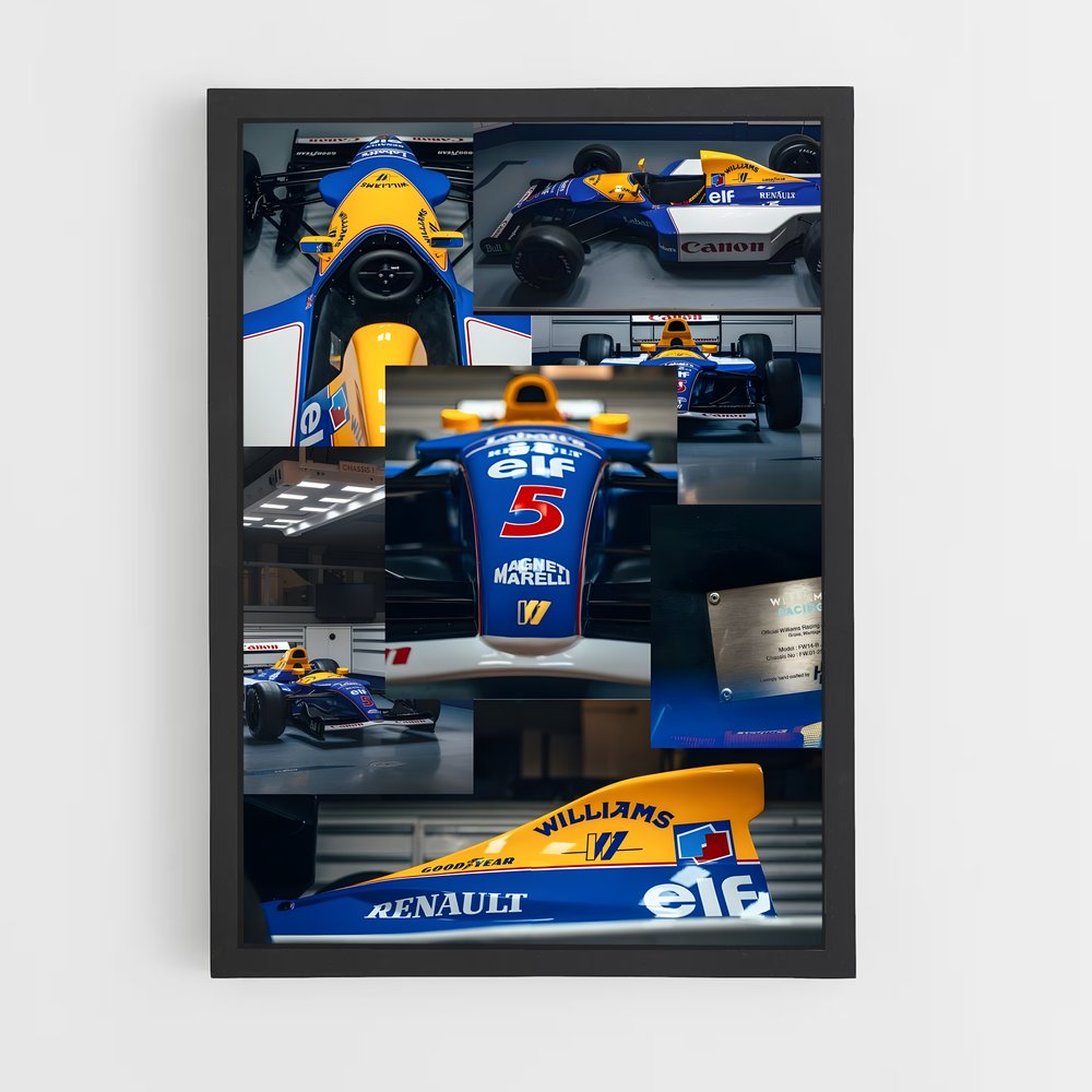 ap-williams fw14b-4 cadre Noir