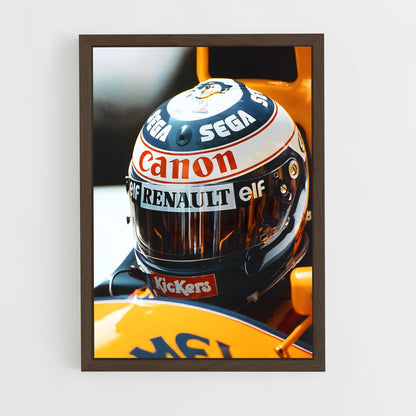 ap-williams fw15c-1 cadre Bois foncé
