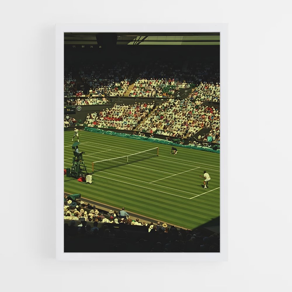 ap-wimbledon tennis-1 cadre Blanc
