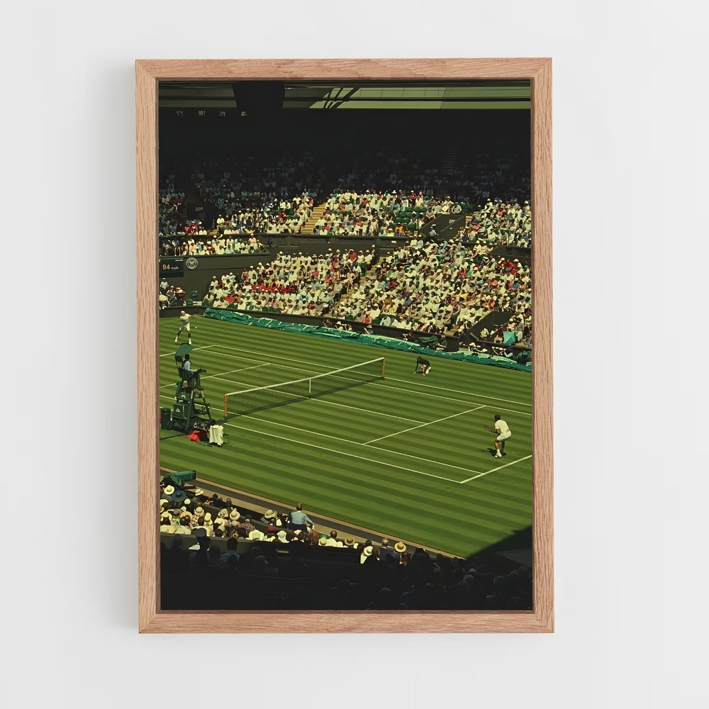 ap-wimbledon tennis-1 cadre Bois clair