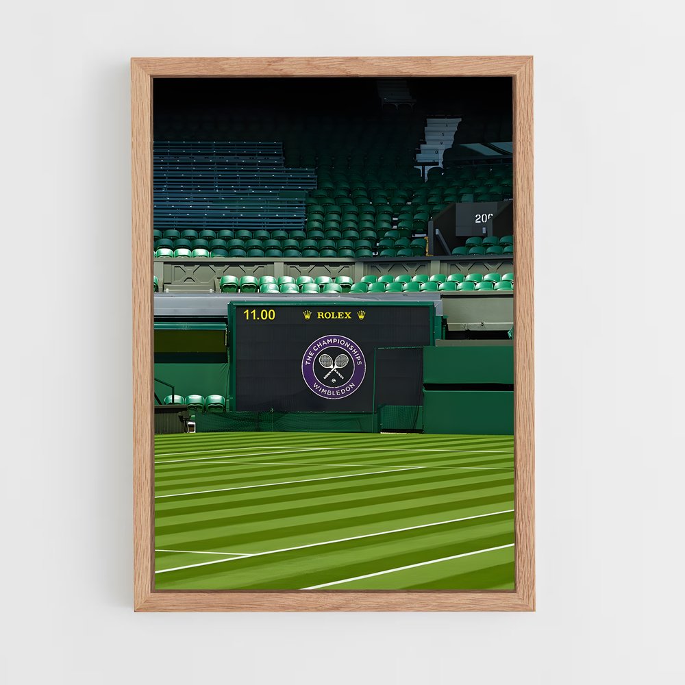ap-wimbledon tennis-2 cadre Bois clair