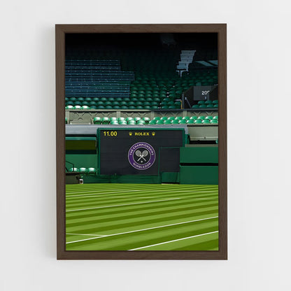 ap-wimbledon tennis-2 cadre Bois foncé