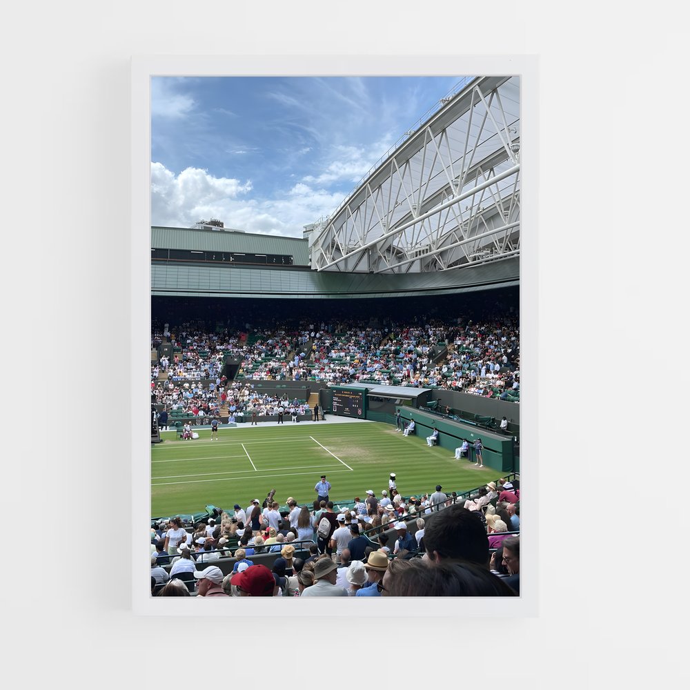 ap-wimbledon tennis-3 cadre Blanc