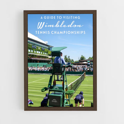 ap-wimbledon tennis-4 cadre Bois foncé