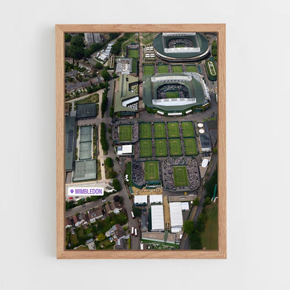 ap-wimbledon tennis-7 cadre Bois clair