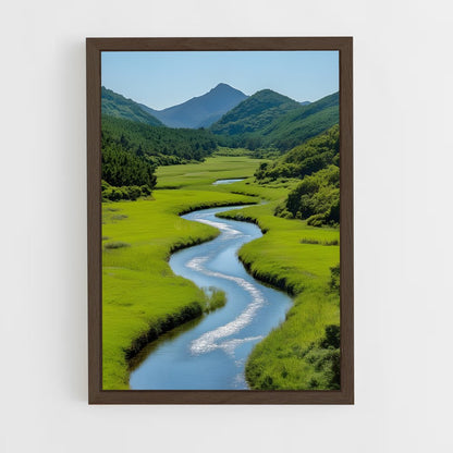 ap-winding river-2 cadre Bois foncé