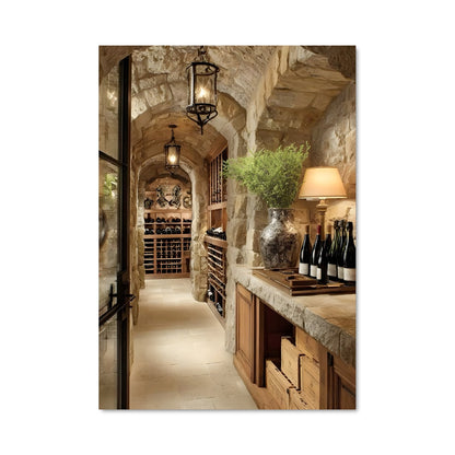Poster Cave à Vins