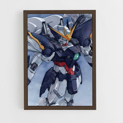 ap-wing gundam zero-1 cadre Bois foncé