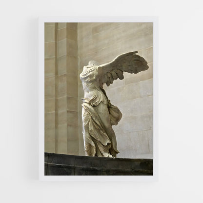 ap-winged victory of samothrace-2 cadre Blanc