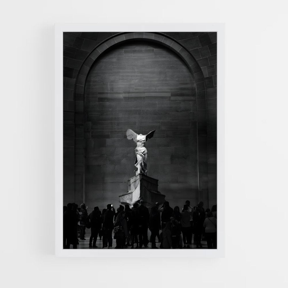 ap-winged victory of samothrace-4 cadre Blanc