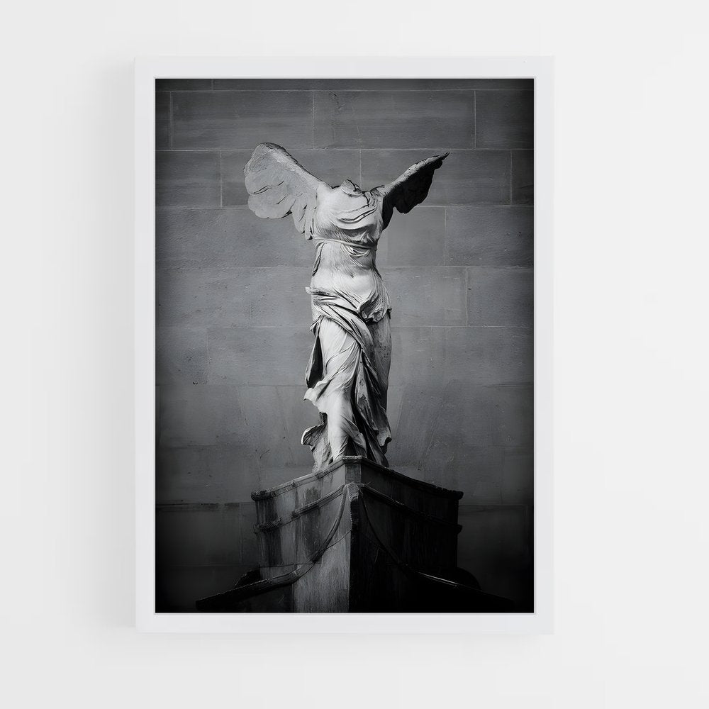ap-winged victory of samothrace-5 cadre Blanc