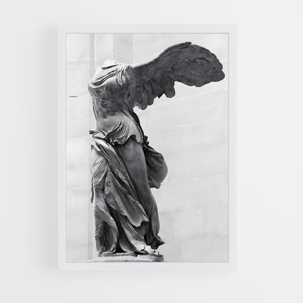 ap-winged victory of samothrace-6 cadre Blanc