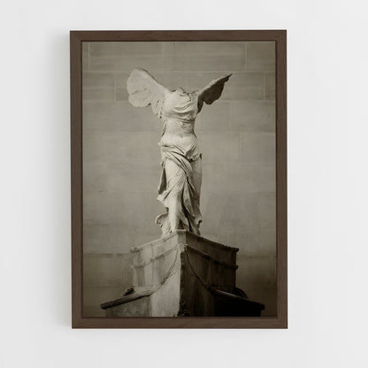 ap-winged victory of samothrace-7 cadre Bois foncé