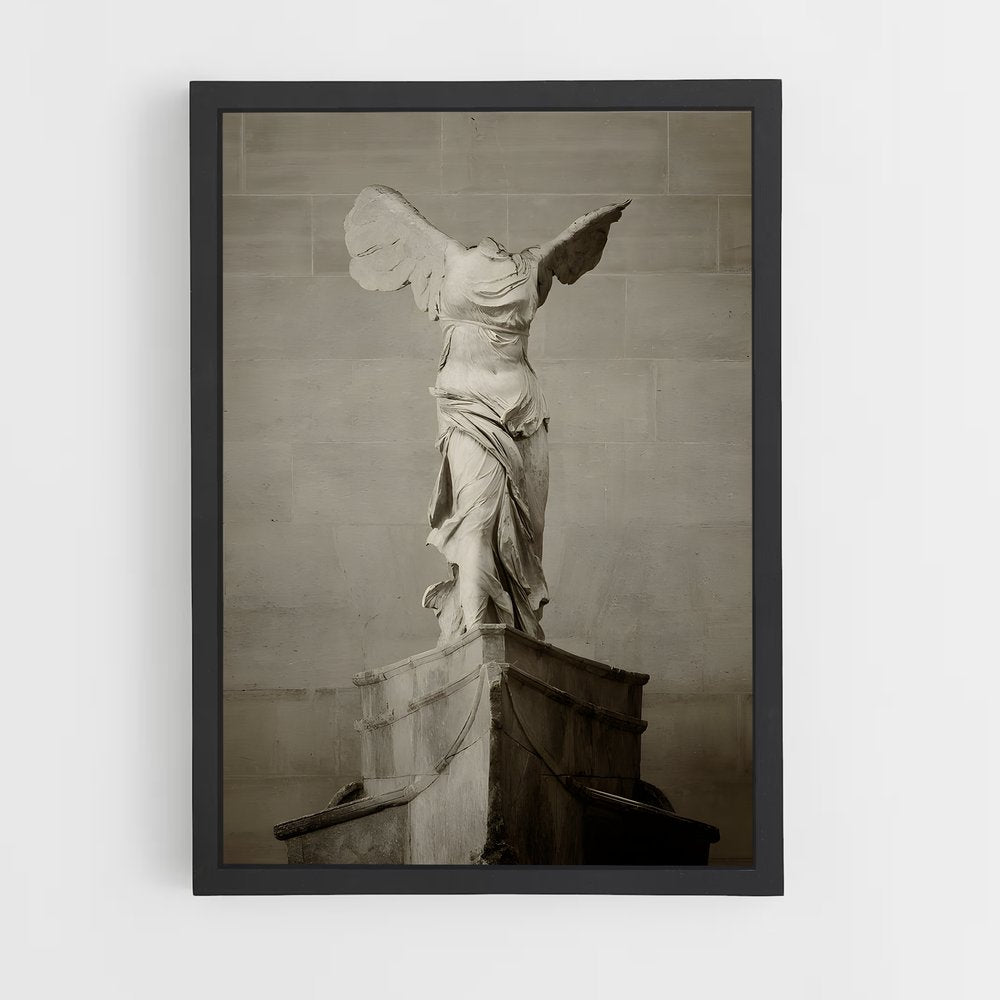 ap-winged victory of samothrace-7 cadre Noir
