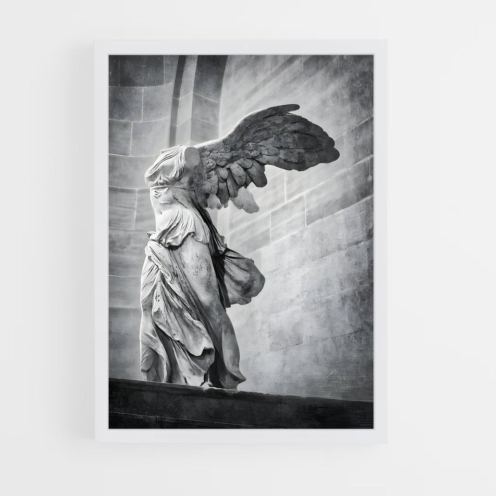 ap-winged victory of samothrace-8 cadre Blanc