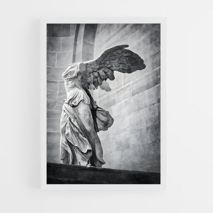 ap-winged victory of samothrace-8 cadre Blanc
