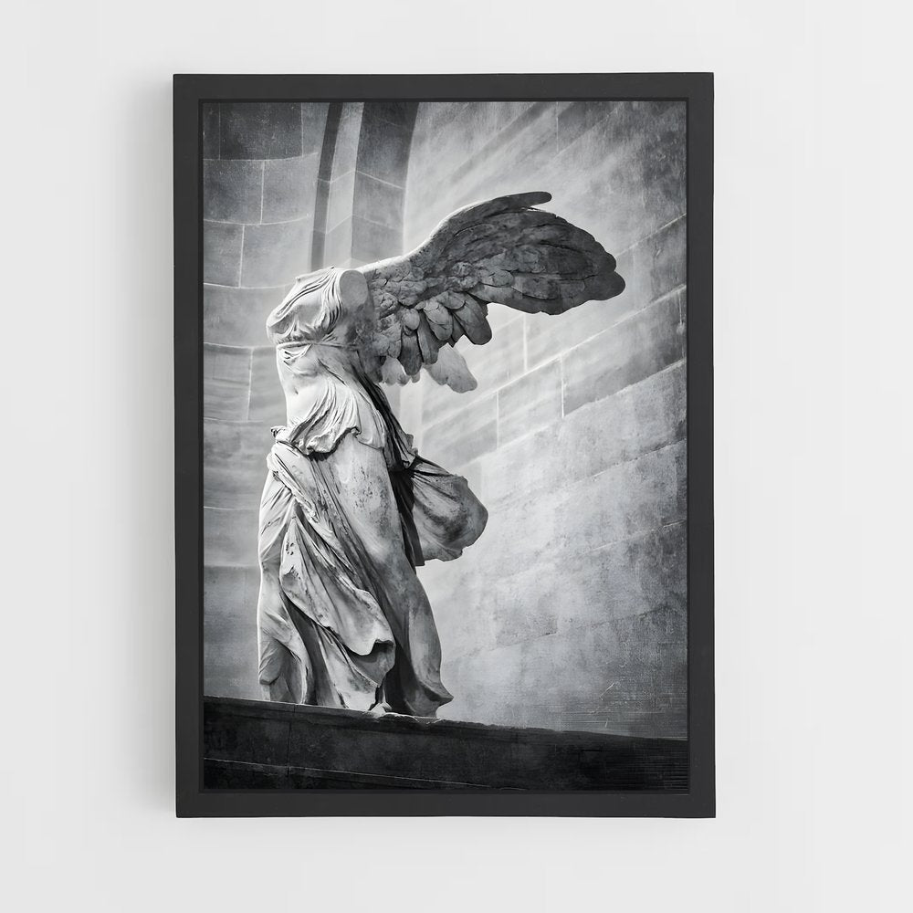 ap-winged victory of samothrace-8 cadre Noir