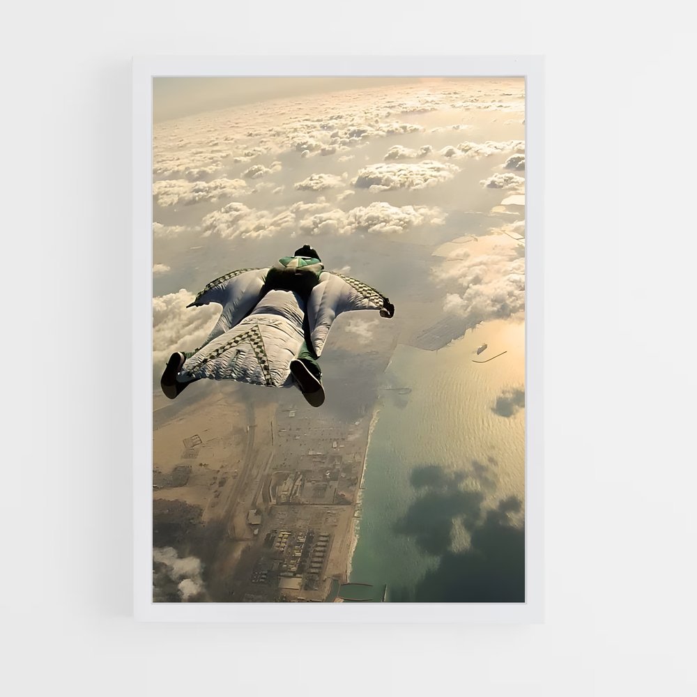 ap-wingsuit flying-2 cadre Blanc