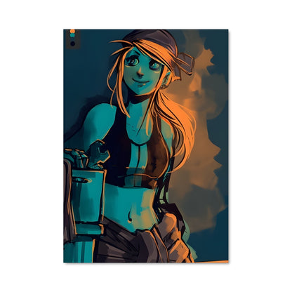 Poster Winry en Action