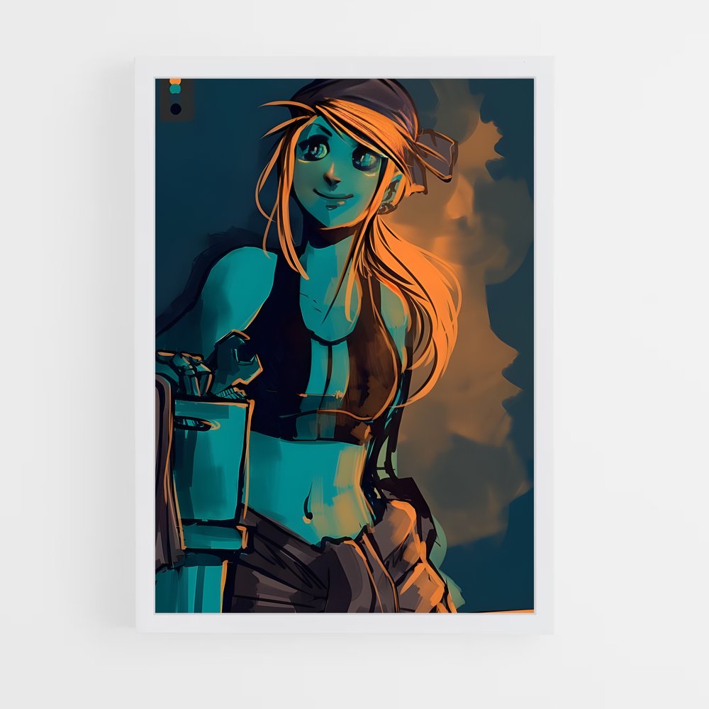 ap-winry rockbell-1 cadre Blanc