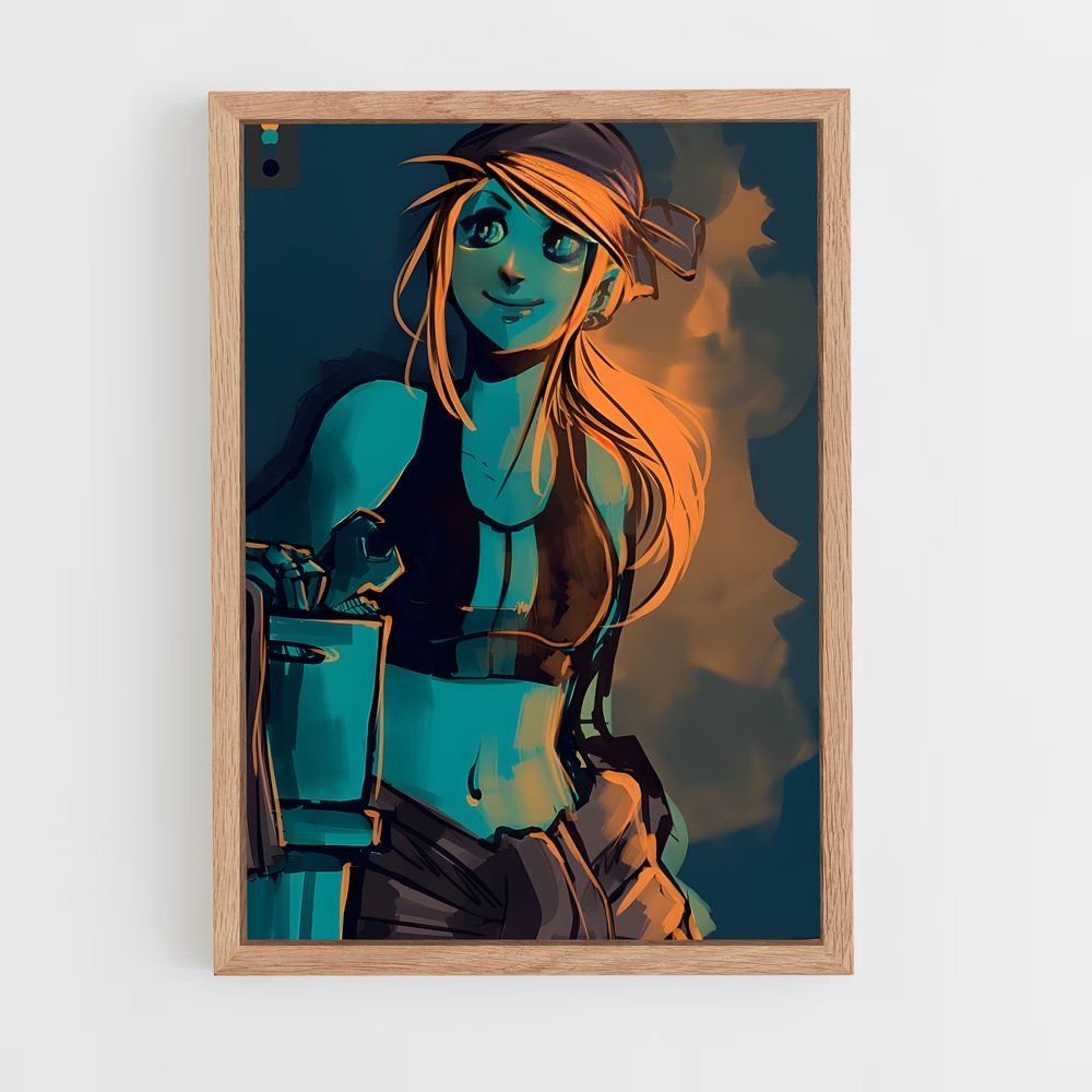 ap-winry rockbell-1 cadre Bois clair