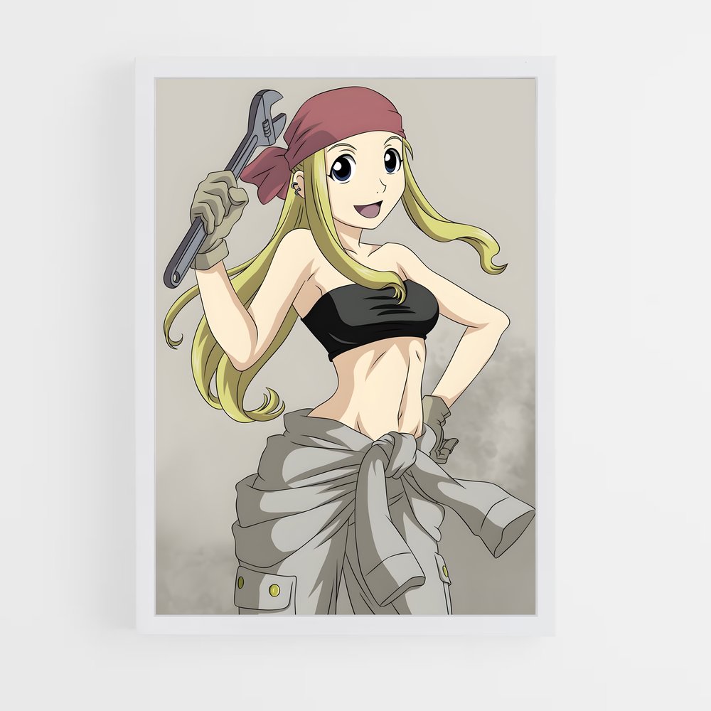 ap-winry rockbell-2 cadre Blanc