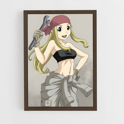 ap-winry rockbell-2 cadre Bois foncé