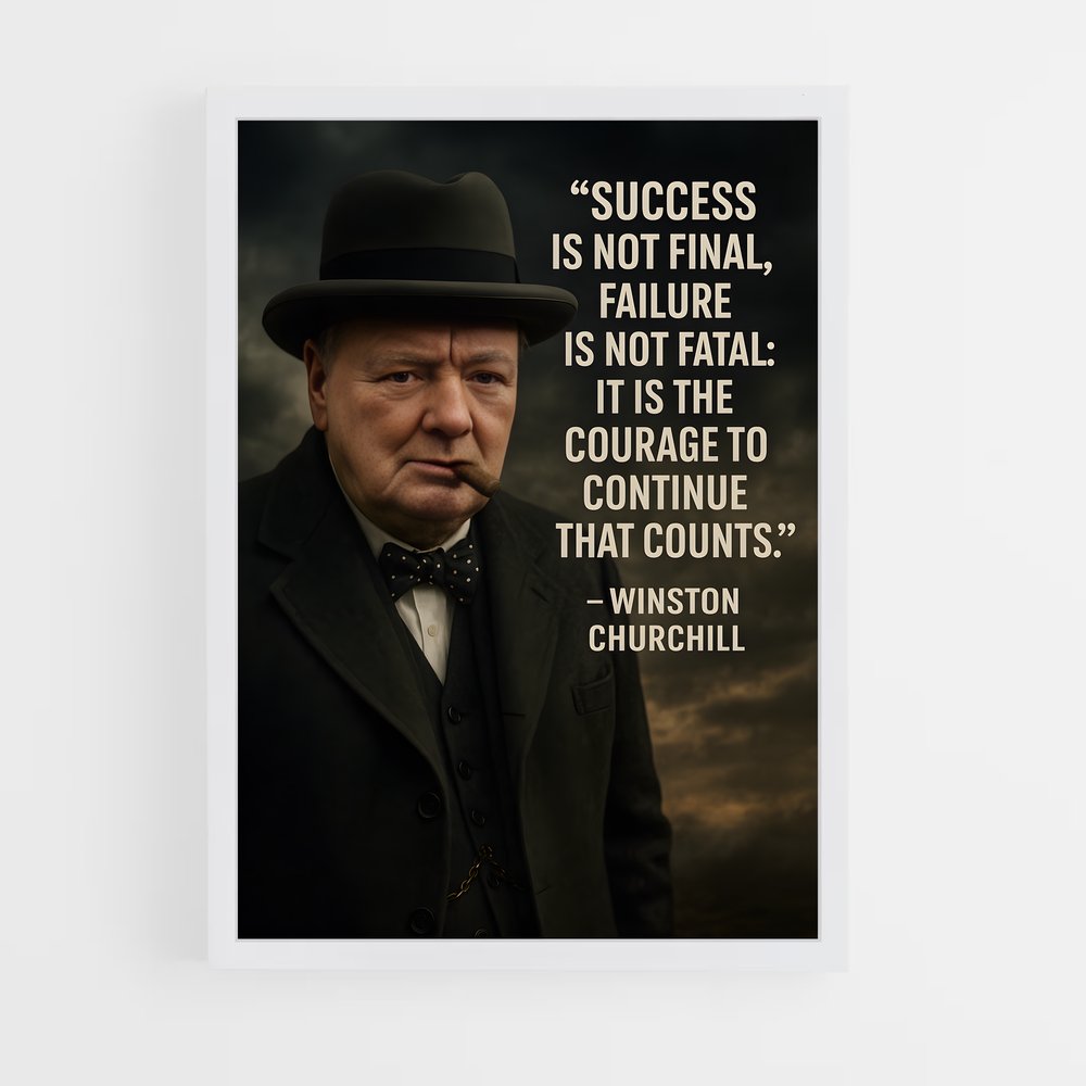 ap-winston churchill-2 cadre Blanc