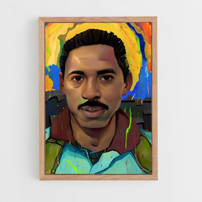 ap-winston zeddemore-3 cadre Bois clair