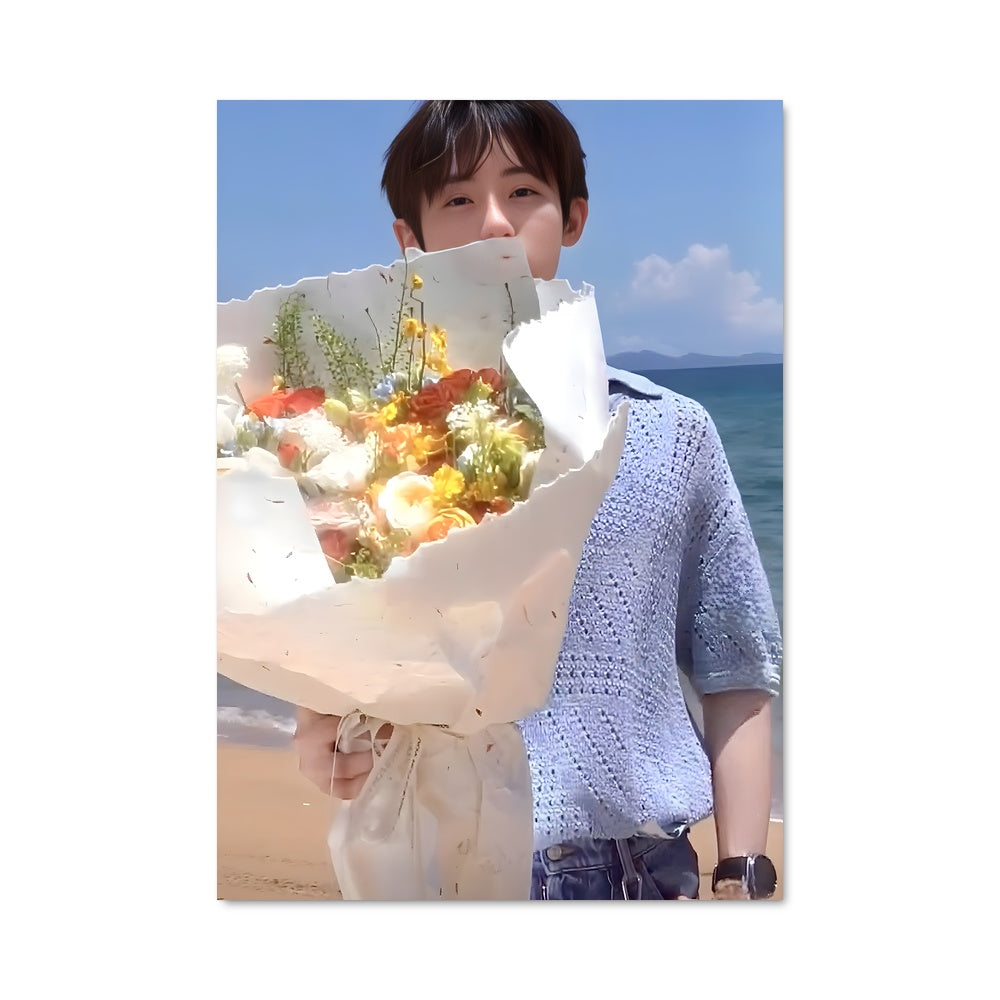 Poster Bouquet au Bord de Mer