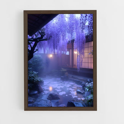ap-wisteria-3 cadre Bois foncé