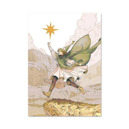 Poster Sorcière Éthérée