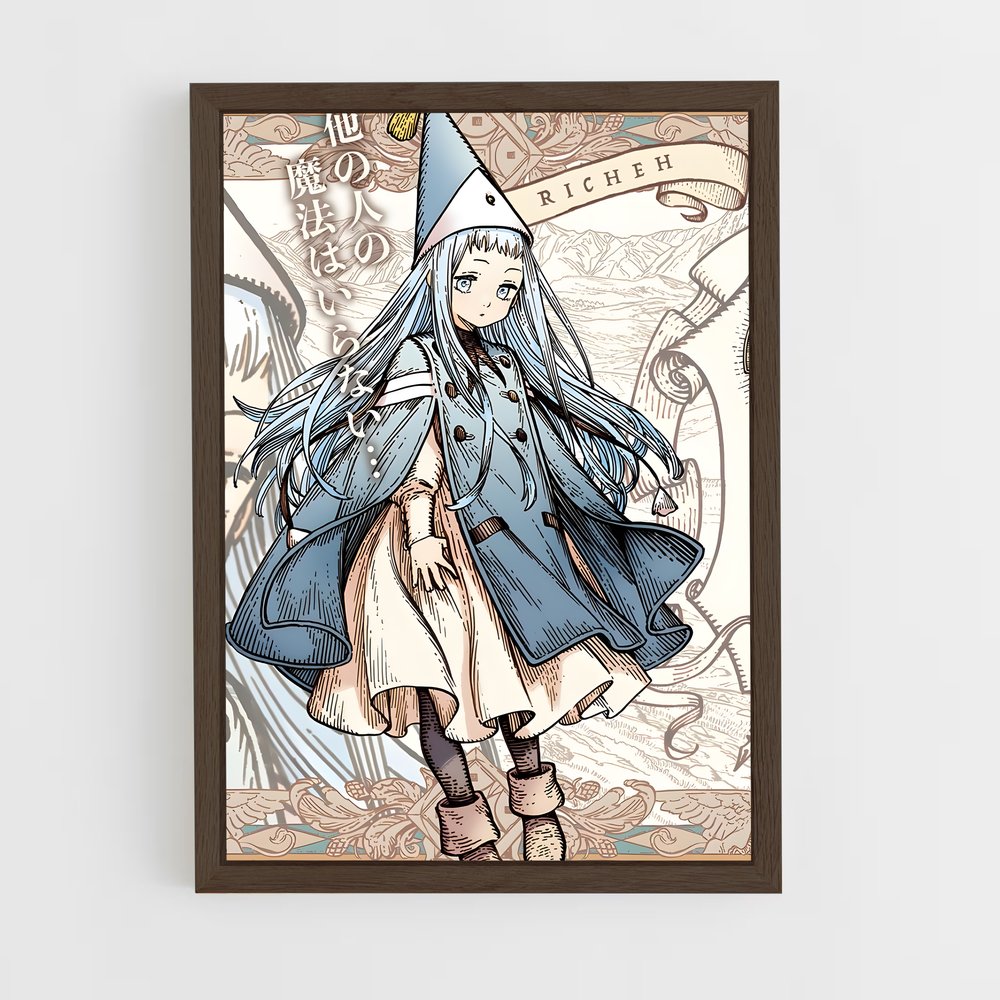 ap-witch hat atelier-4 cadre Bois foncé