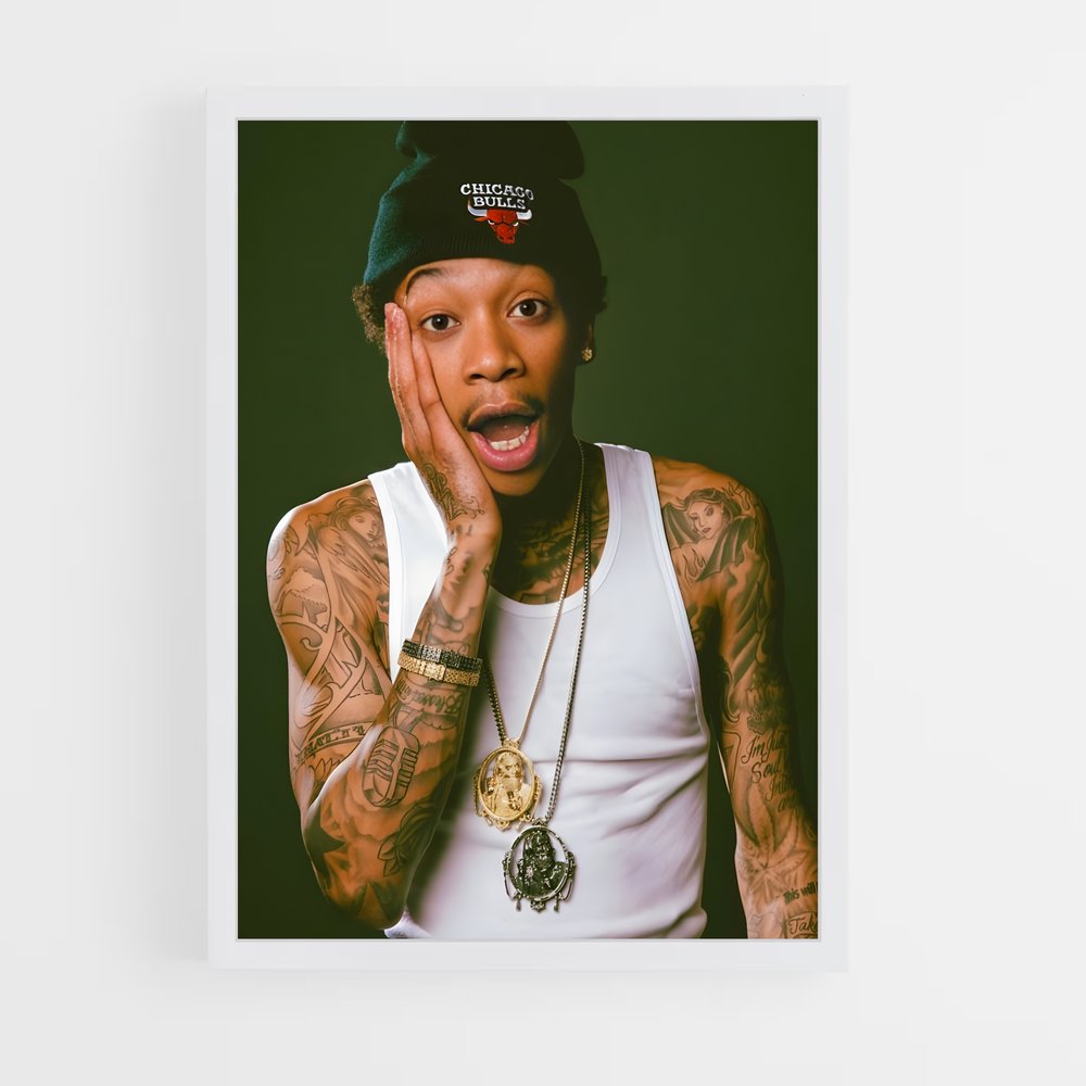 ap-wiz khalifa-1 cadre Blanc