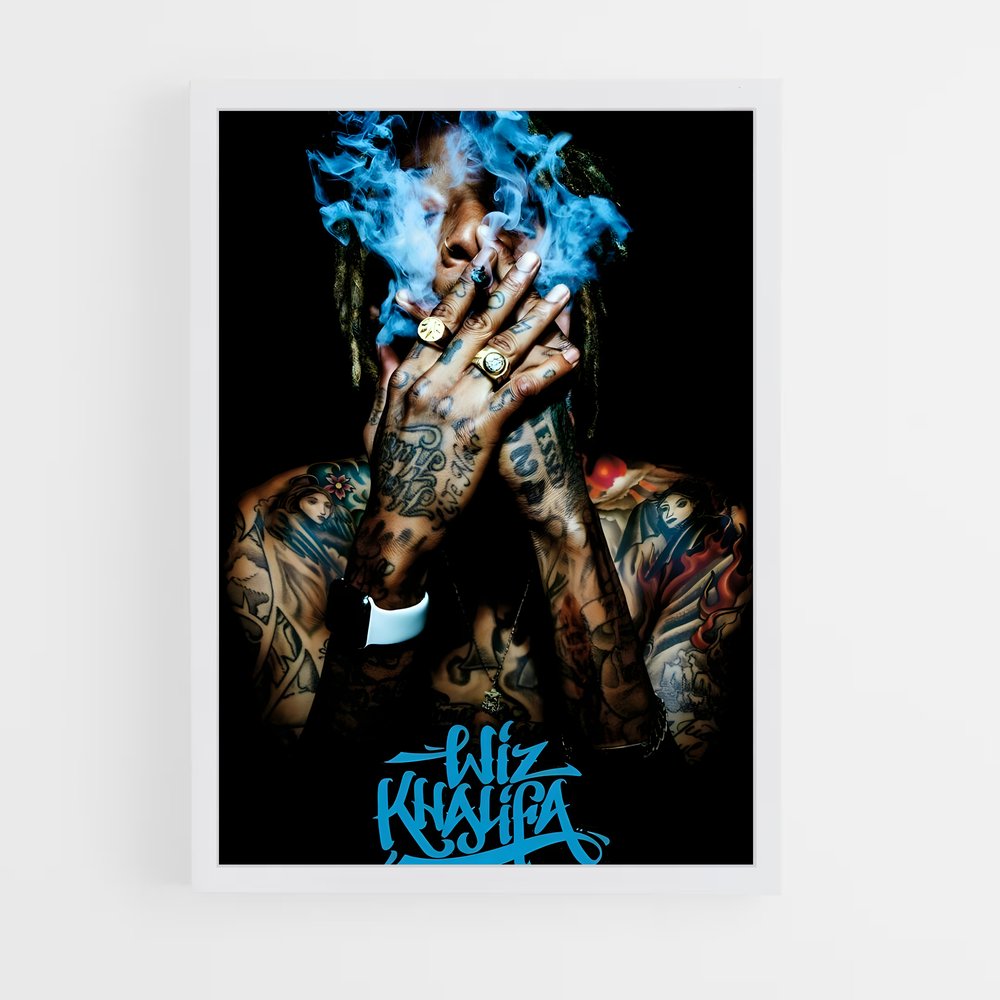 ap-wiz khalifa-4 cadre Blanc