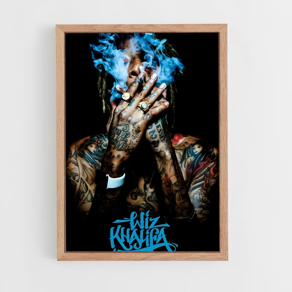 ap-wiz khalifa-4 cadre Bois clair