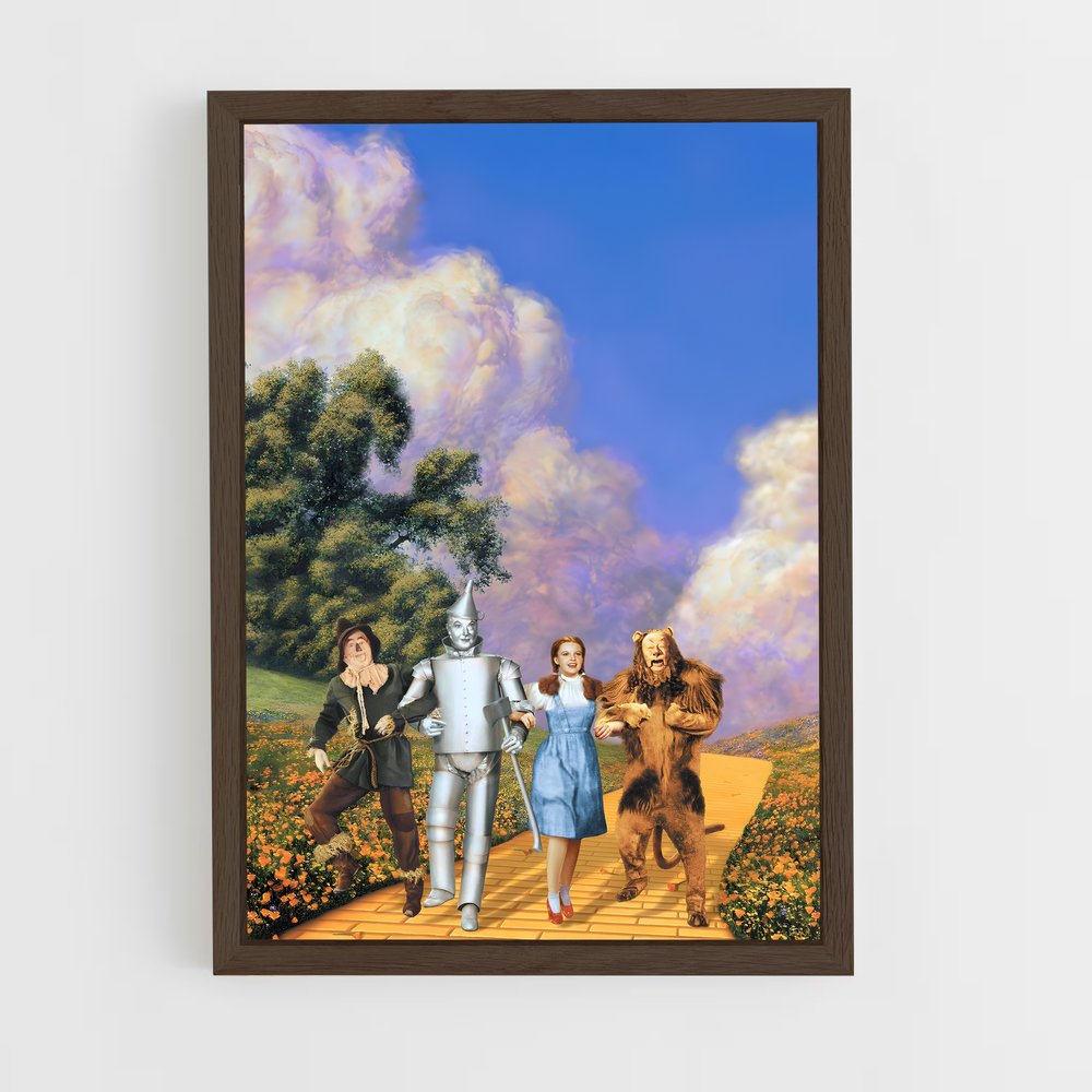 ap-wizard of oz-1 cadre Bois foncé