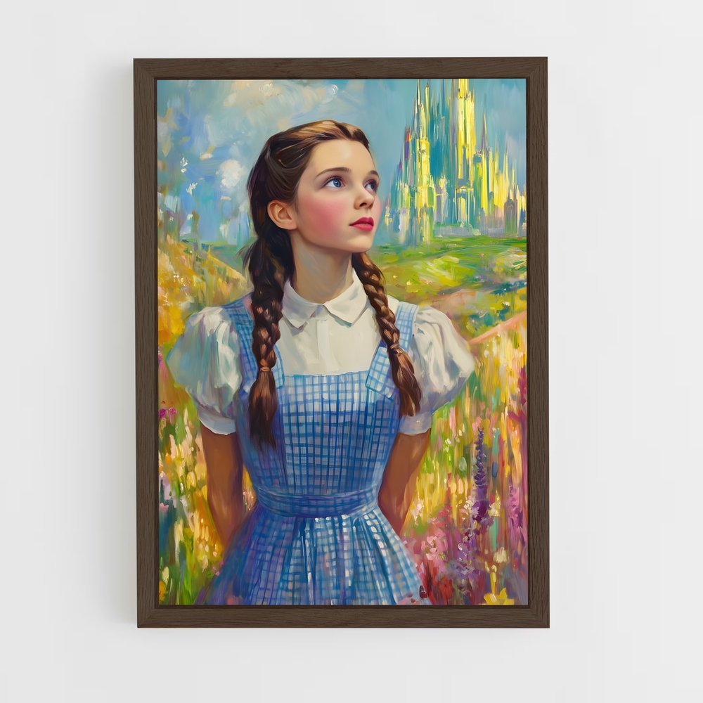 ap-wizard of oz-11 cadre Bois foncé